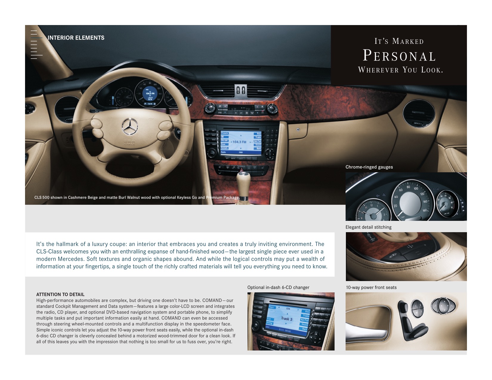2006 Mercedes-Benz CLS-Class Brochure Page 2